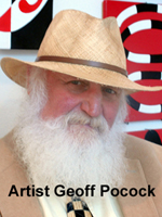 photograph of Artist Geoff Pocock