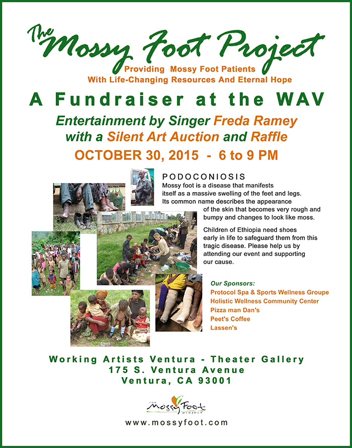 poster of California Youth Connection fundraiser