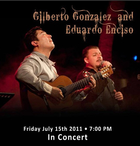 photo of Gilberto Gonzalez playing his guitar