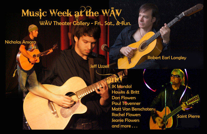 photographic montage of Robert Earl Longley, Nicholas Ansara, Jef Uzzell